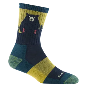 1970 Women's Bear Town Micro Crew Lightweight  Hiking Sock with Cushion