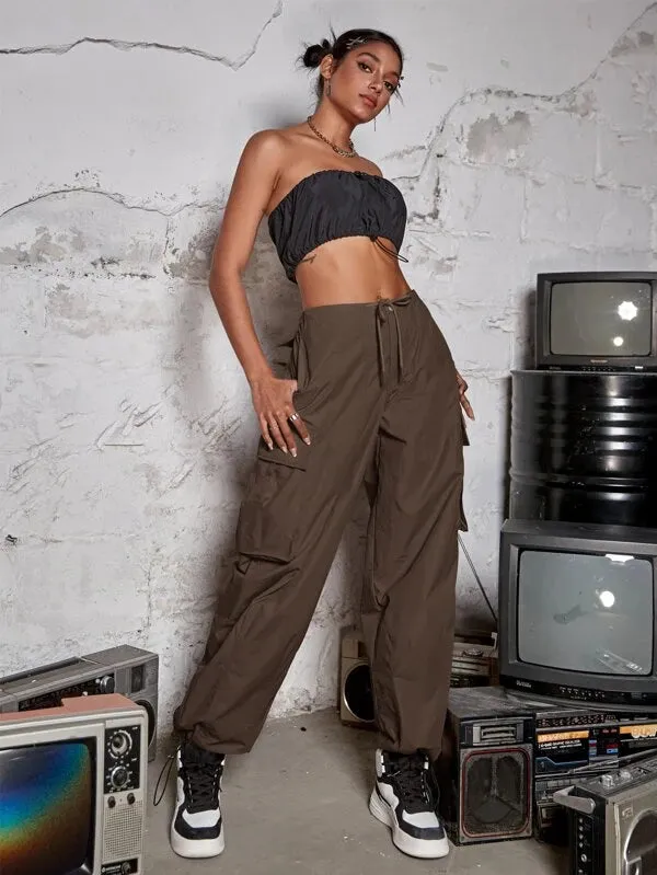 Baggy Parachute Pants