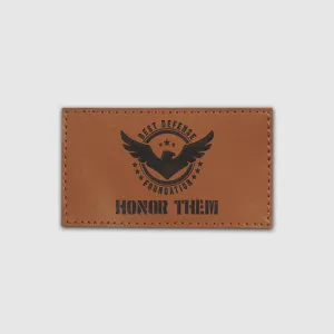 Best Defense Foundation Leather Patch