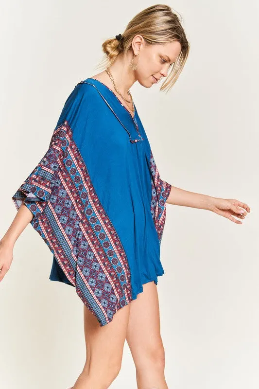 BOHEMIAN PONCHO TUNIC