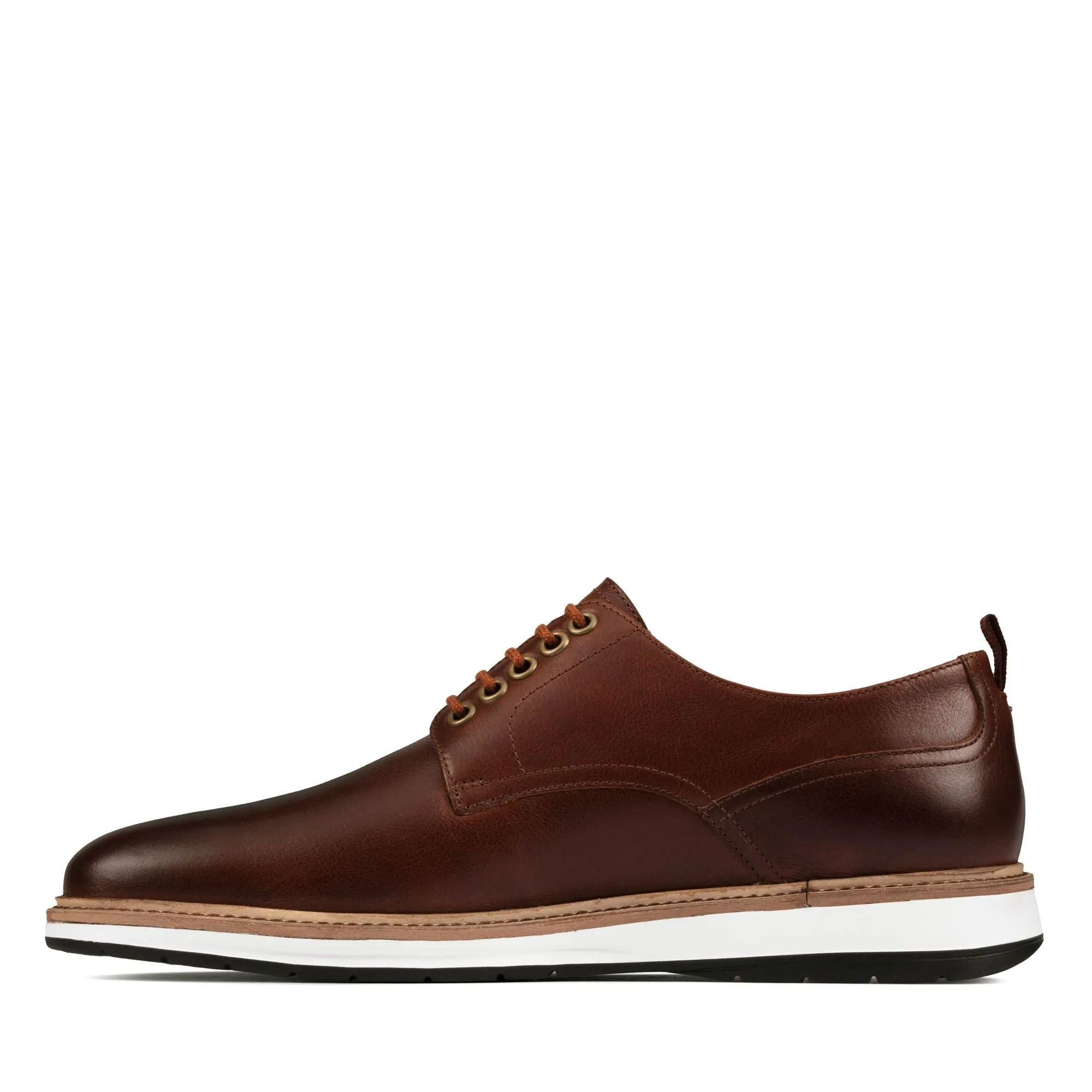 Clarks Chantry Walk Dark Tan Leather