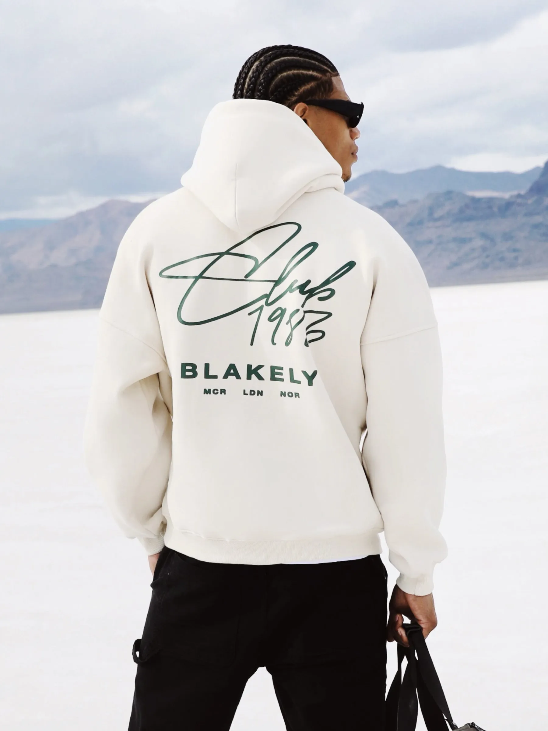 Club Relaxed Hoodie - Chalk