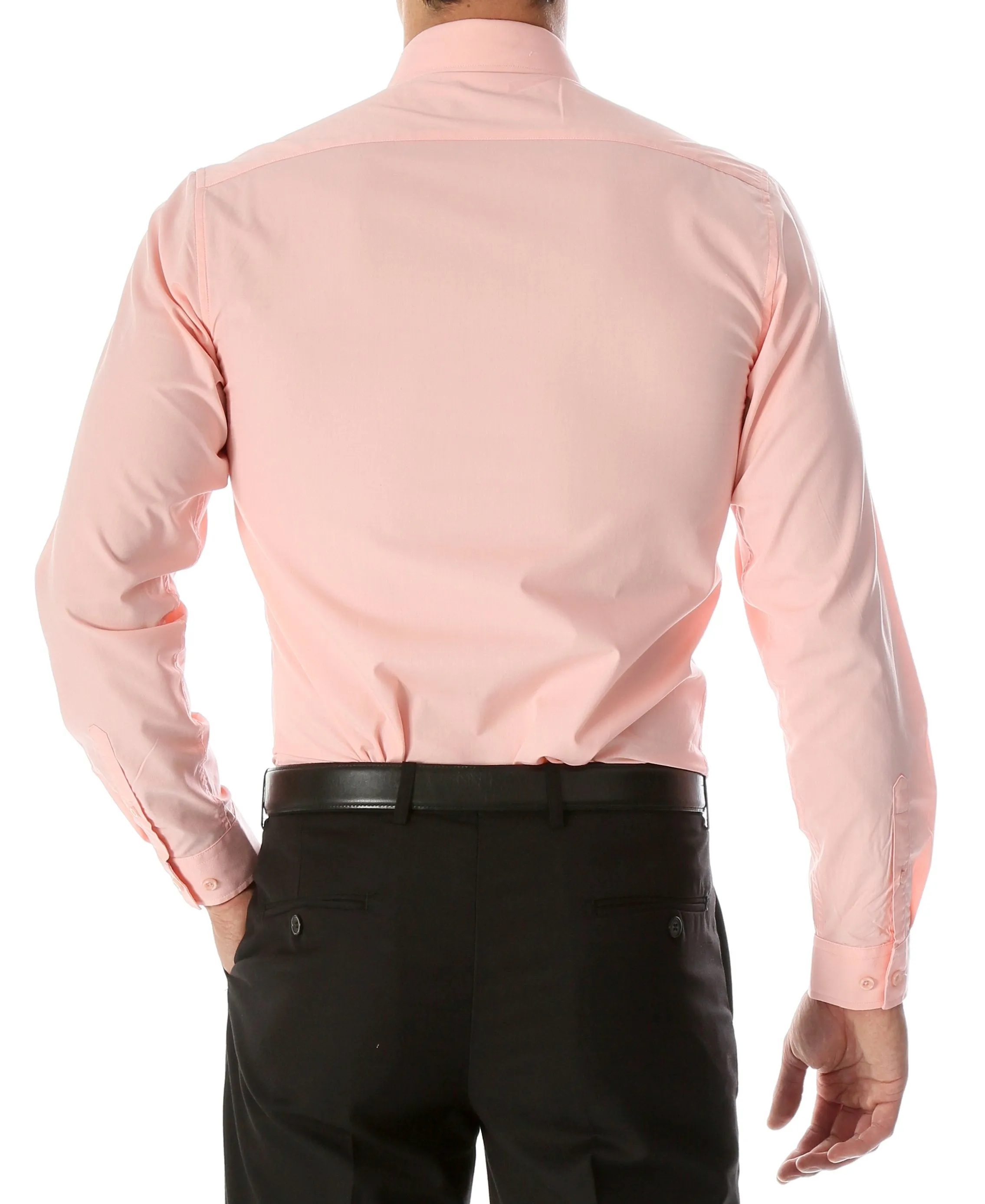 Daniel & Ellissa Slim Fit Pink Dress Shirt