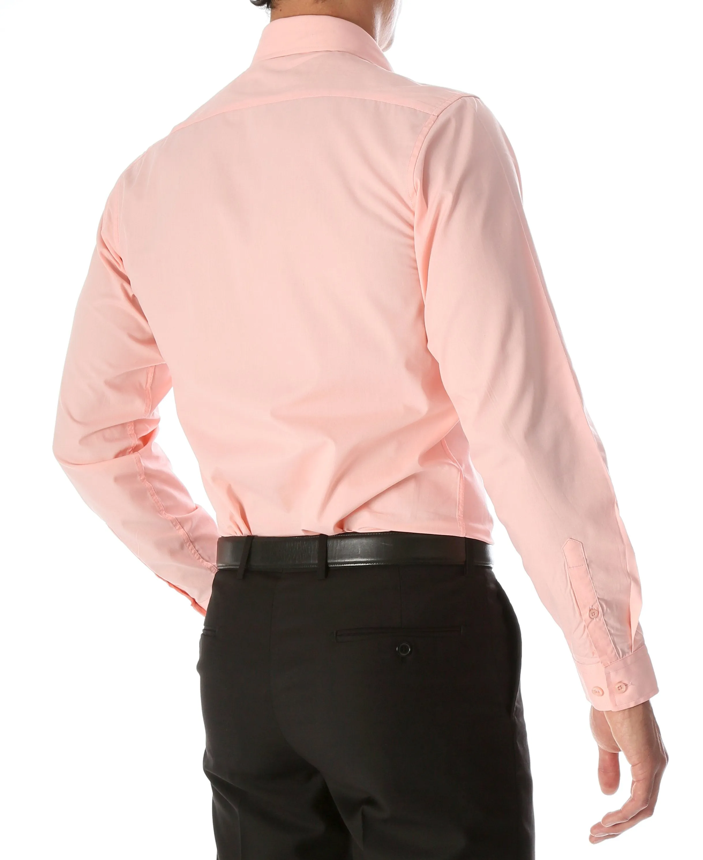 Daniel & Ellissa Slim Fit Pink Dress Shirt