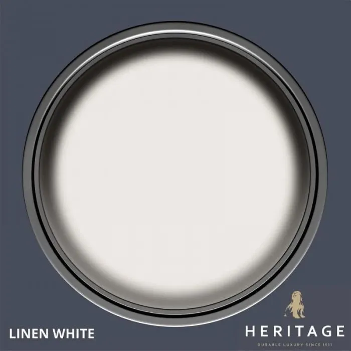 Dulux Heritage Matt Emulsion - Linen White