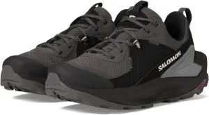 Elixir GORE-TEX Salomon Hiking Shoes, Black/Magnet/Quiet Shade