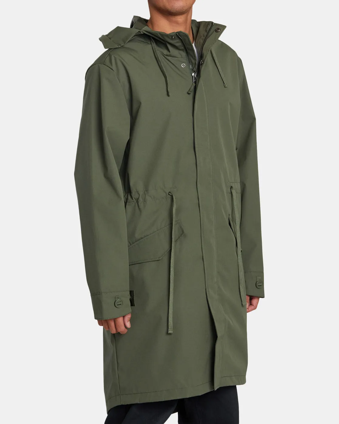 Fishtail Raincoat - Cactus