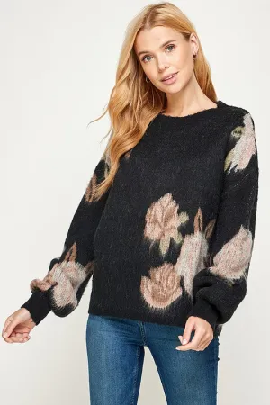 Floral Sweater