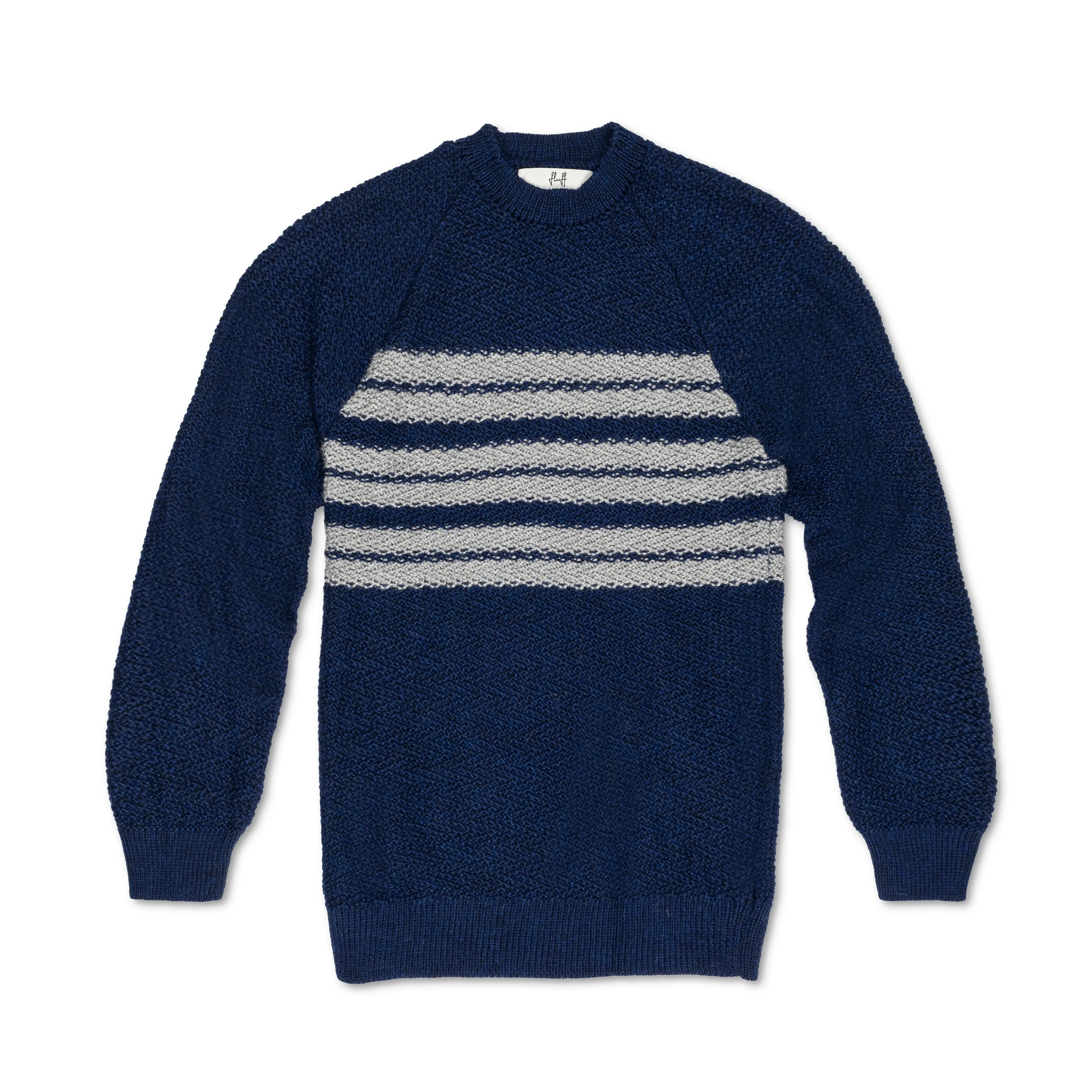 Fluff Overlook Raglan Baby Alpaca Crewneck Sweater