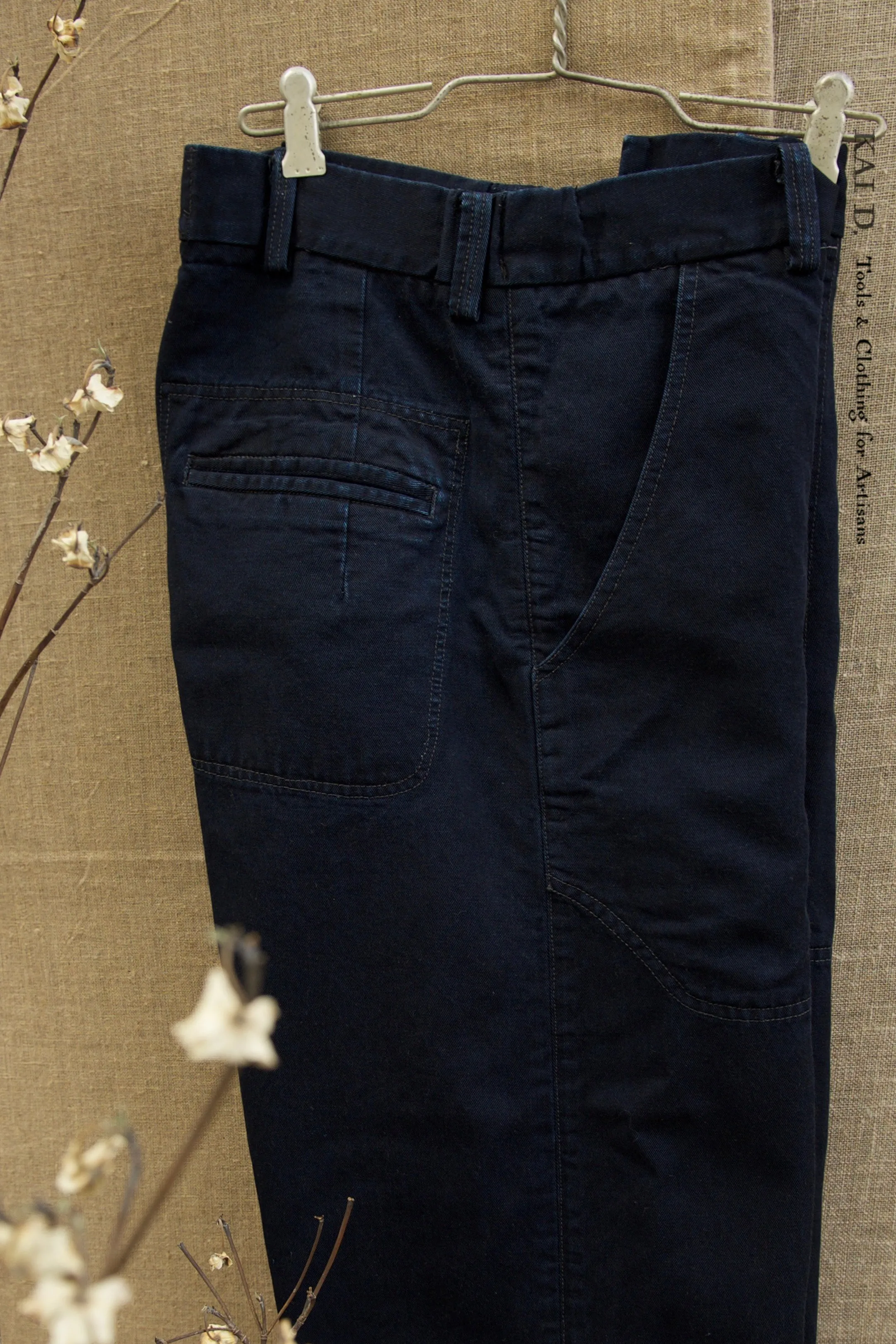 Garden Pants - Japanese Washed Denim - XXS, XS, S, M