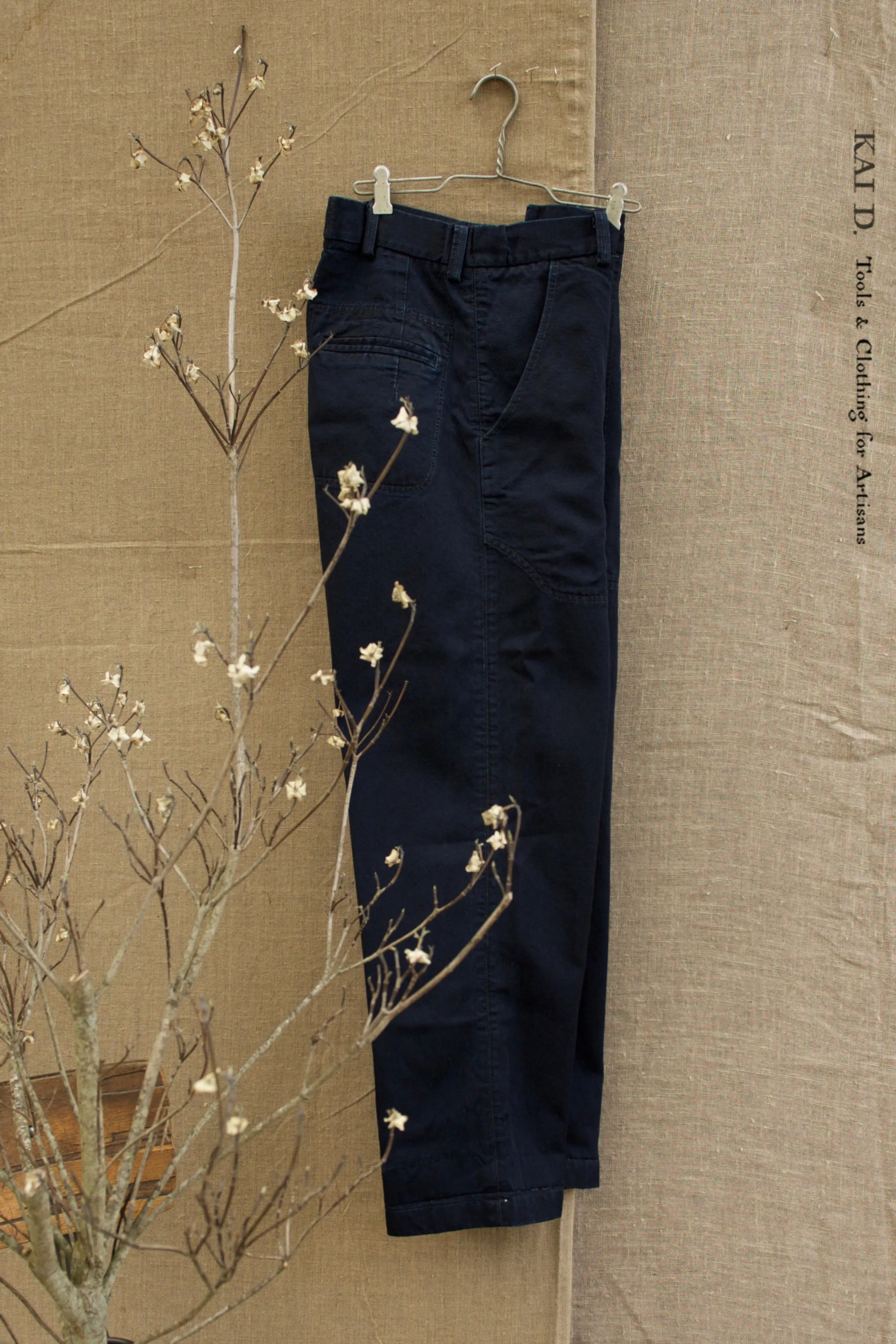 Garden Pants - Japanese Washed Denim - XXS, XS, S, M