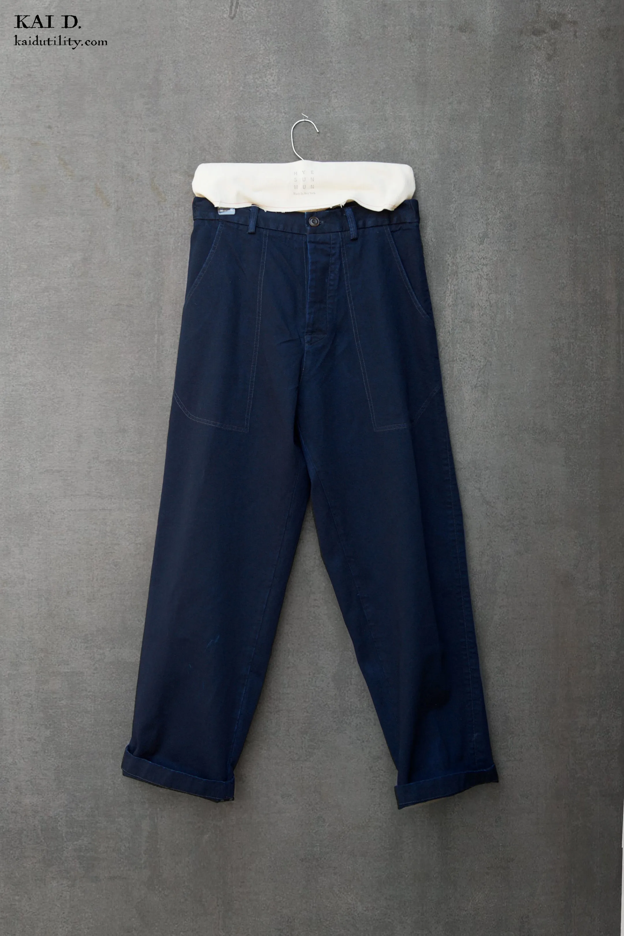 Garden Pants - Japanese Washed Denim - XXS, XS, S, M