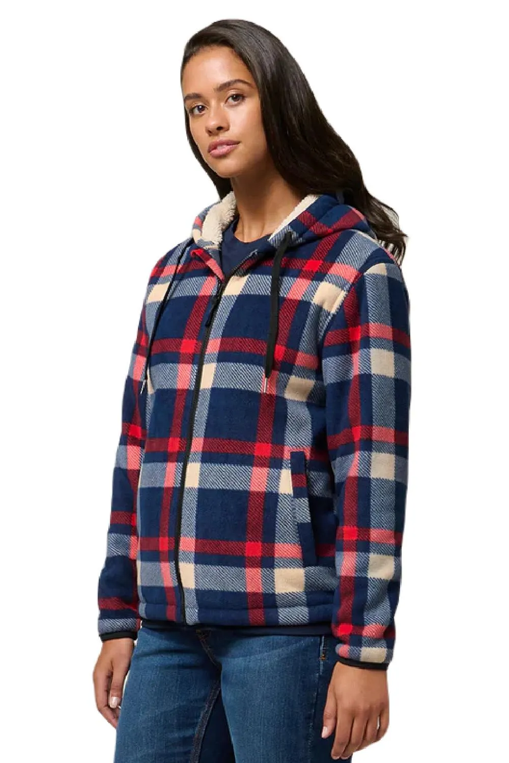 Hard Yakka Womens Check Zoodie