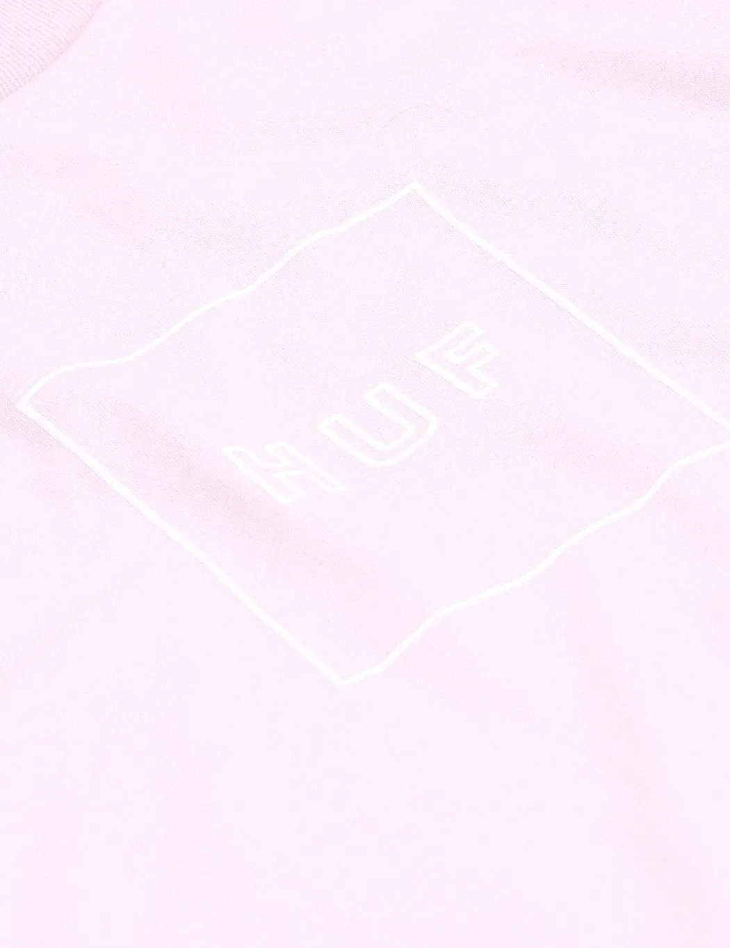 Huf Box Logo Puff T-Shirt - Pink