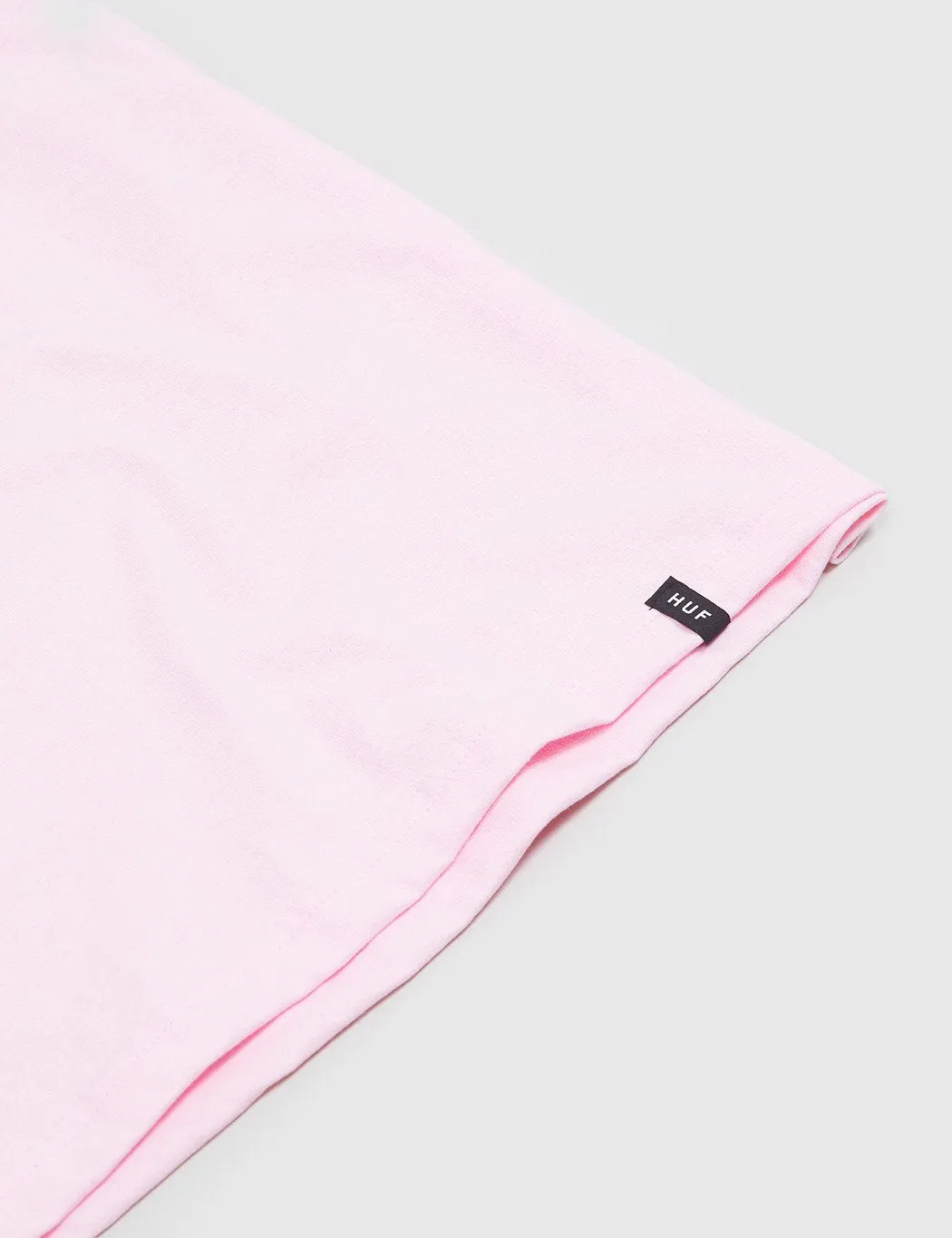 Huf Box Logo Puff T-Shirt - Pink