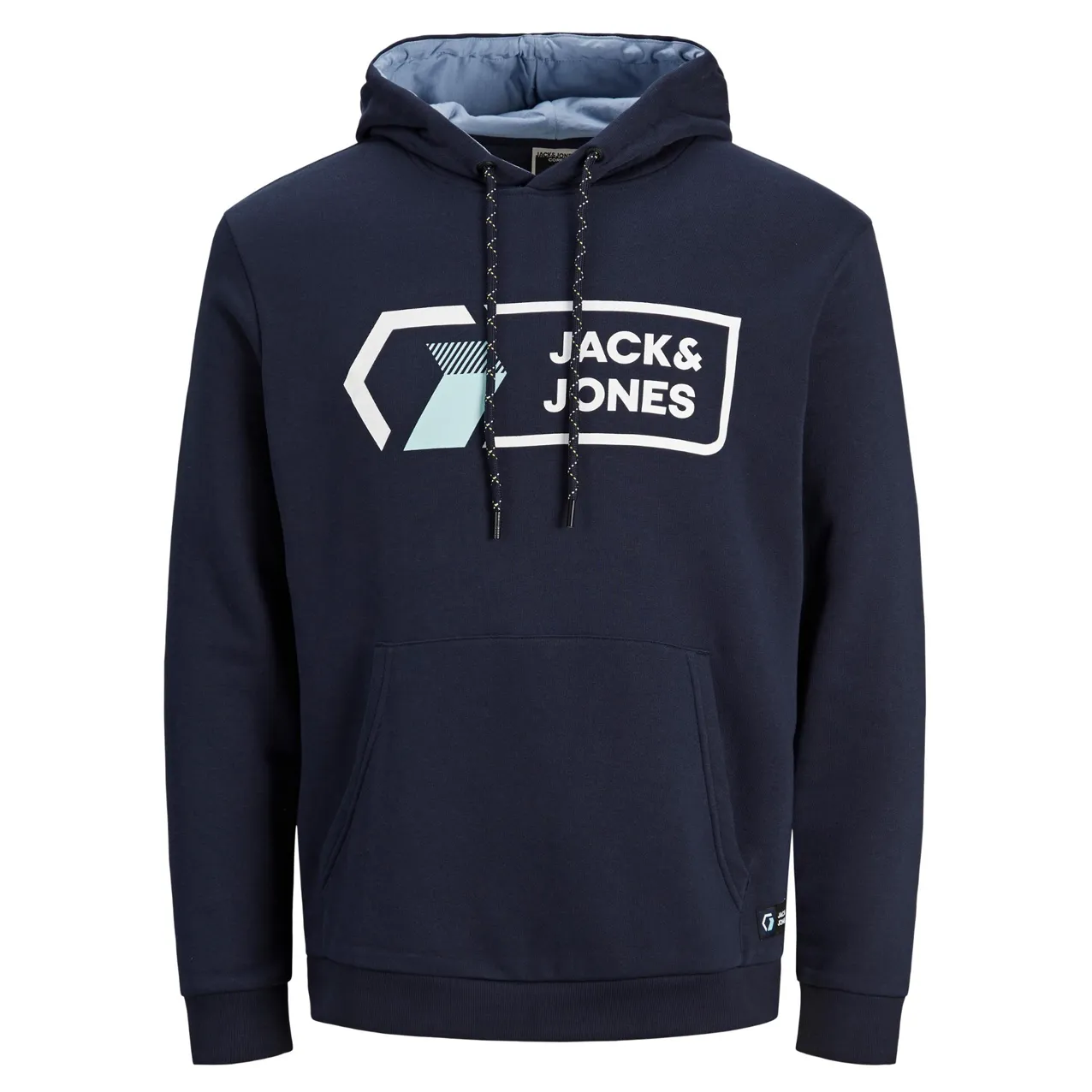 JACK & JONES JCOLOGAN OH HOODIE NAVY 12205411