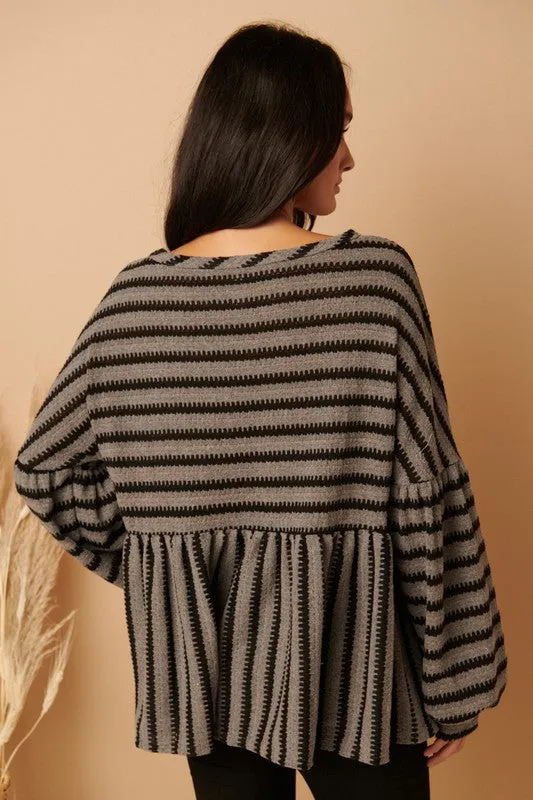 Knit Stripe Sweater