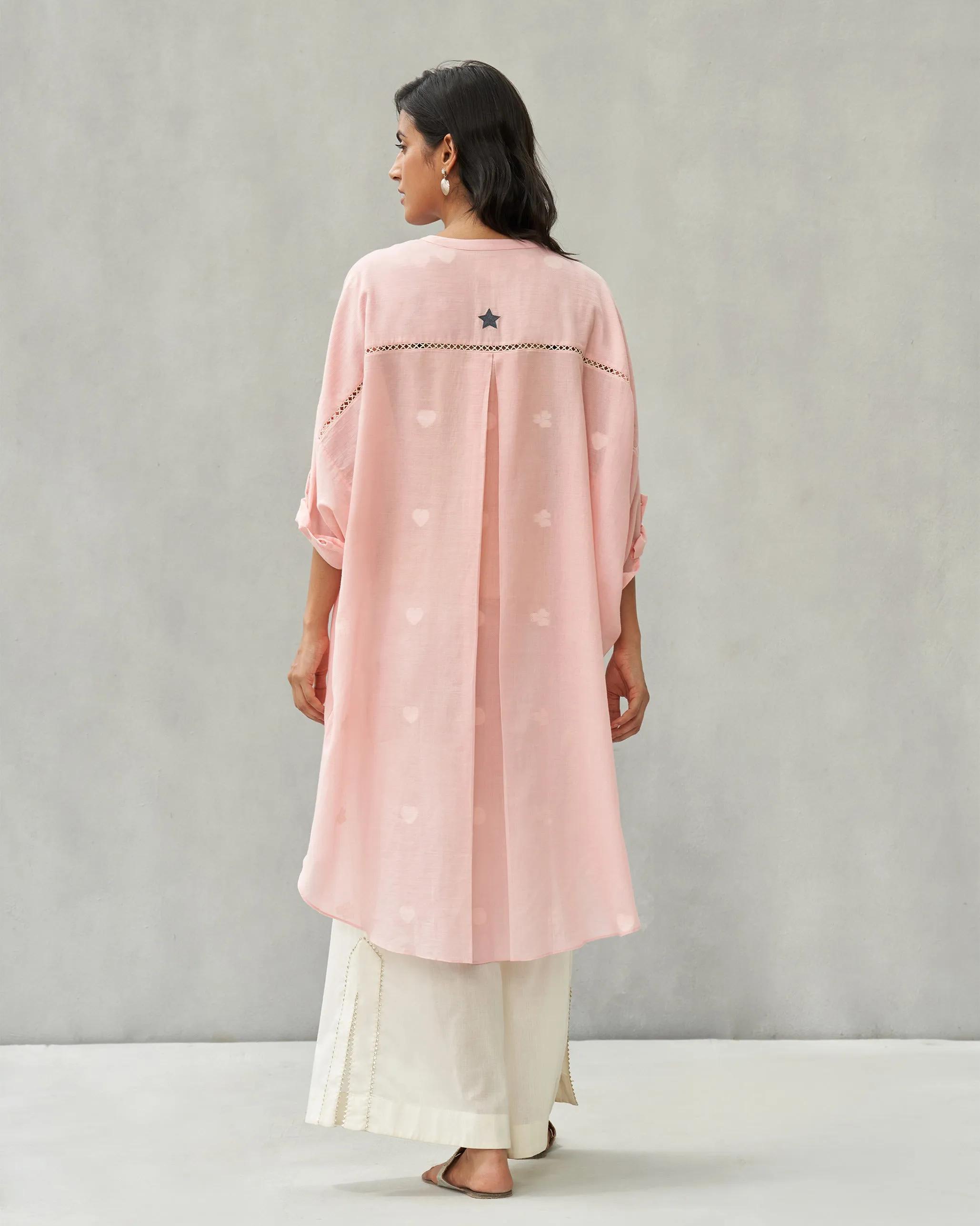 Lazy Sunday Tunic - Pink