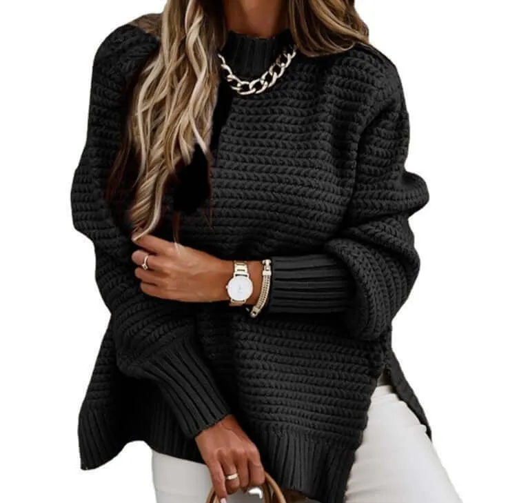 Long-sleeved Streetwear Knitted Sweater