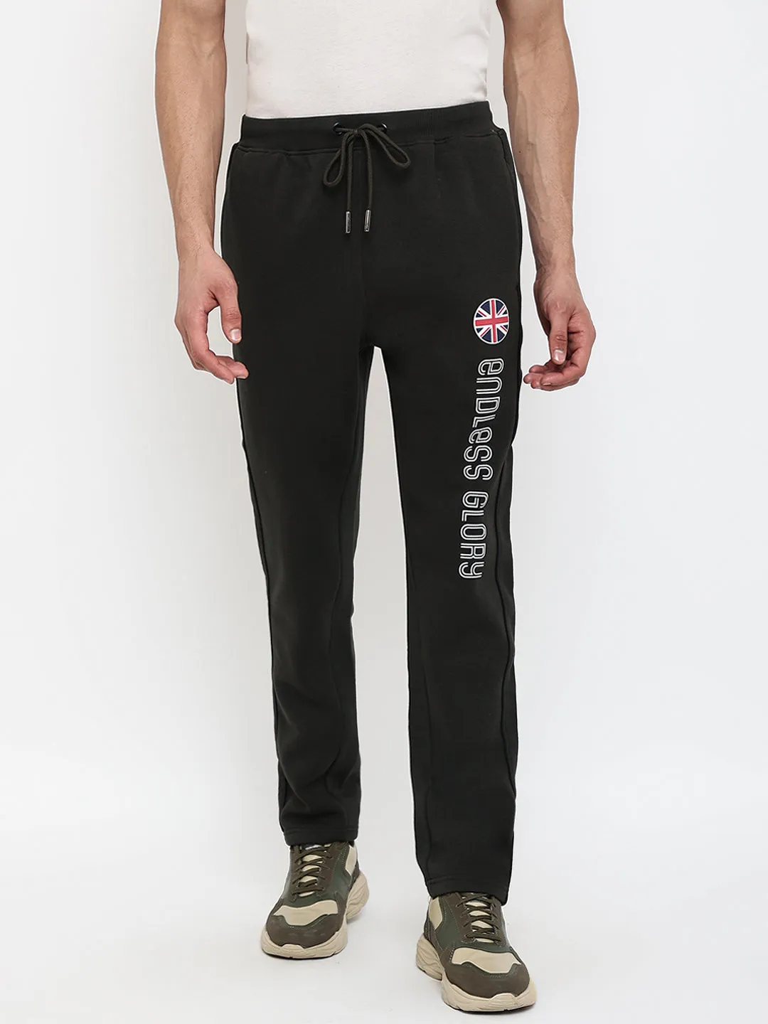 Men Olive Trackpant