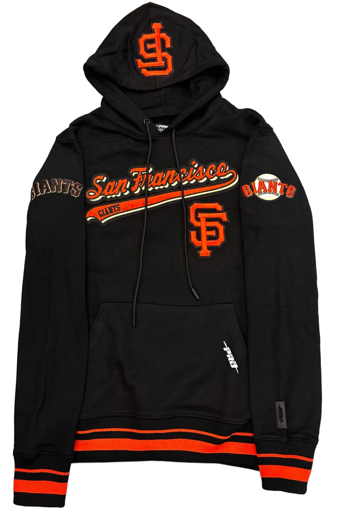 PRO STANDARD SAN FRANCISCO GIANTS CHENILLE LOGO  HOODIE