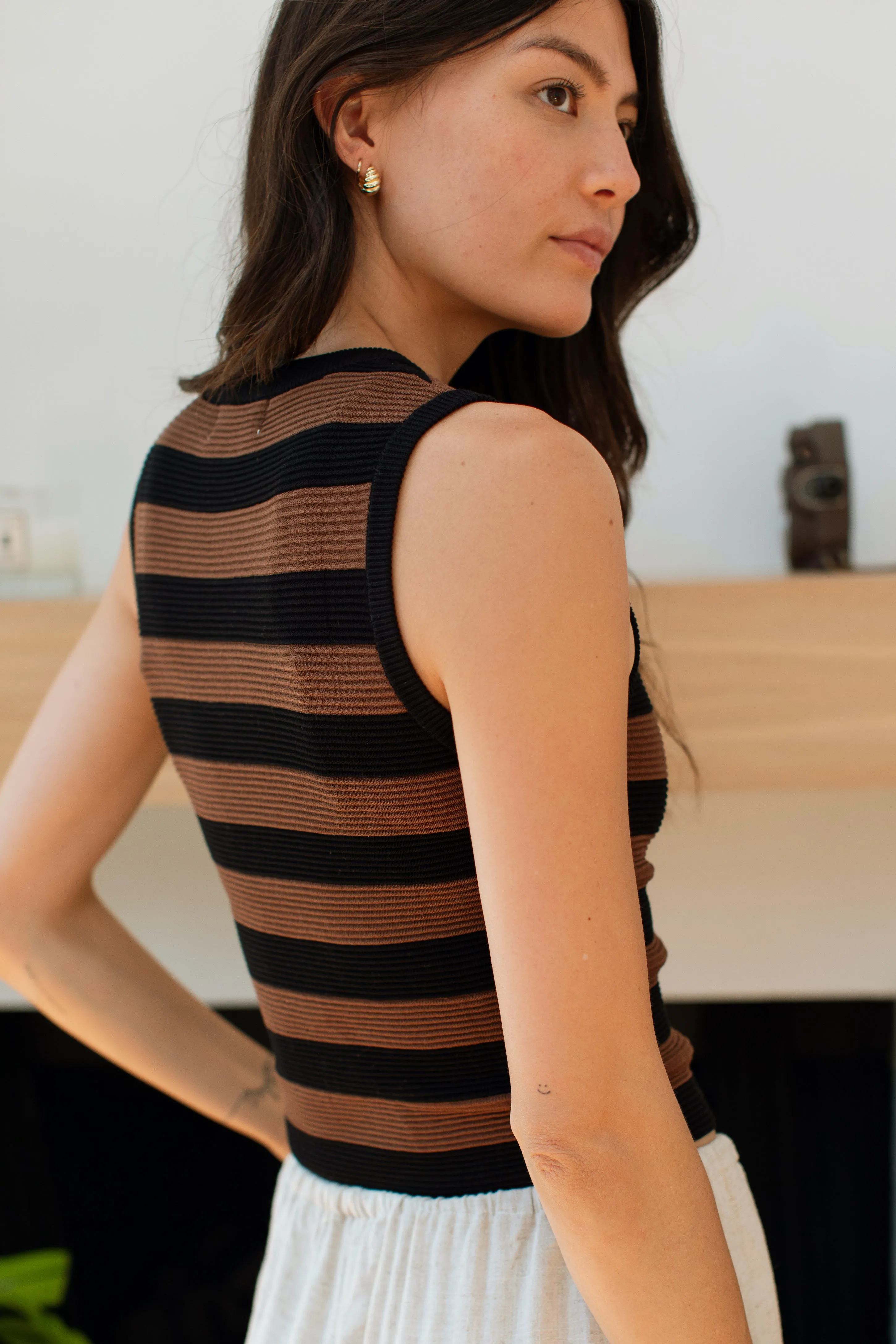 Rene Ribbed Tank