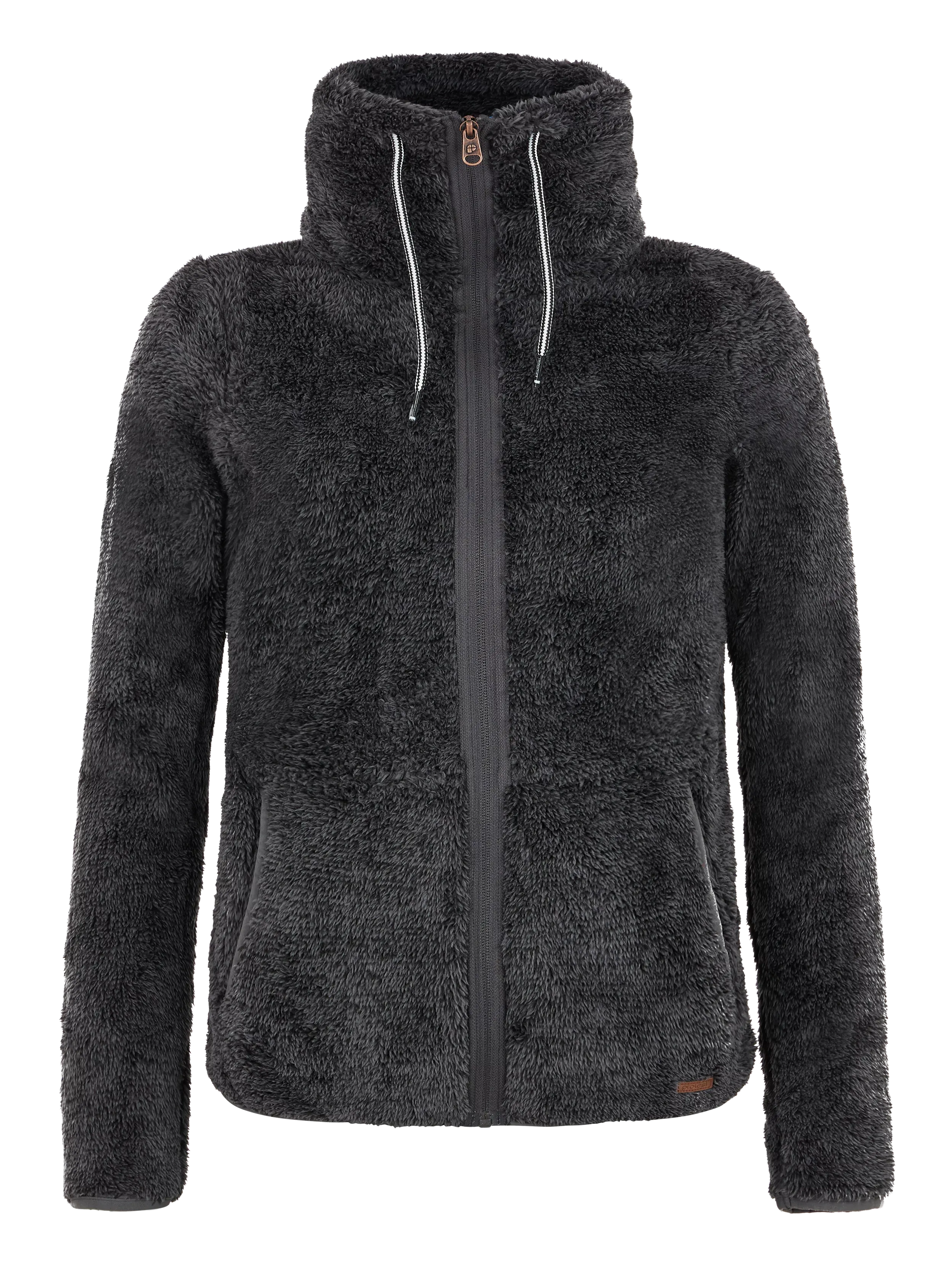 Riri Fleece zip up - Shadow Grey