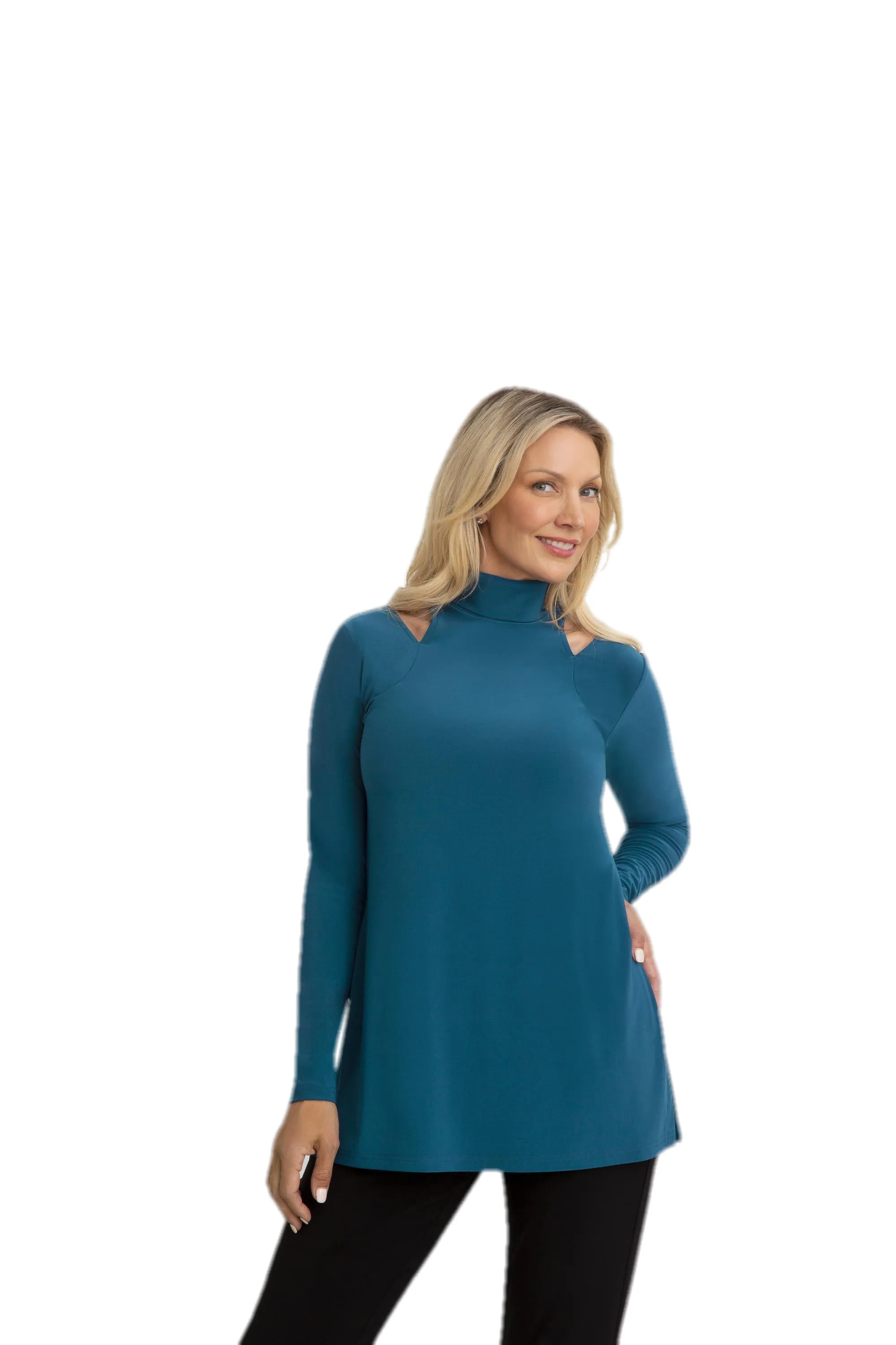 Slice it Tunic Long Sleeves