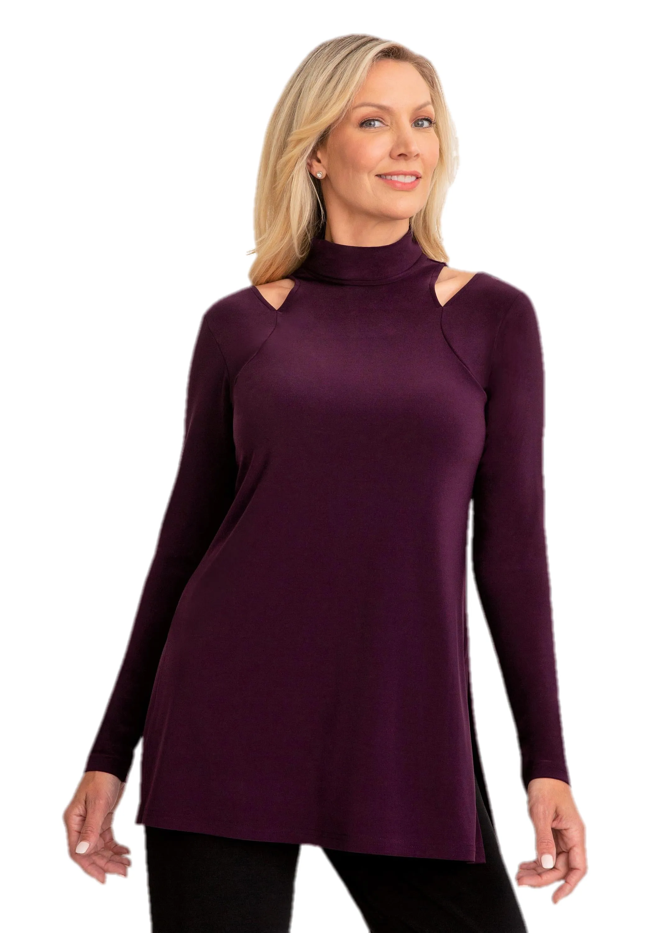 Slice it Tunic Long Sleeves