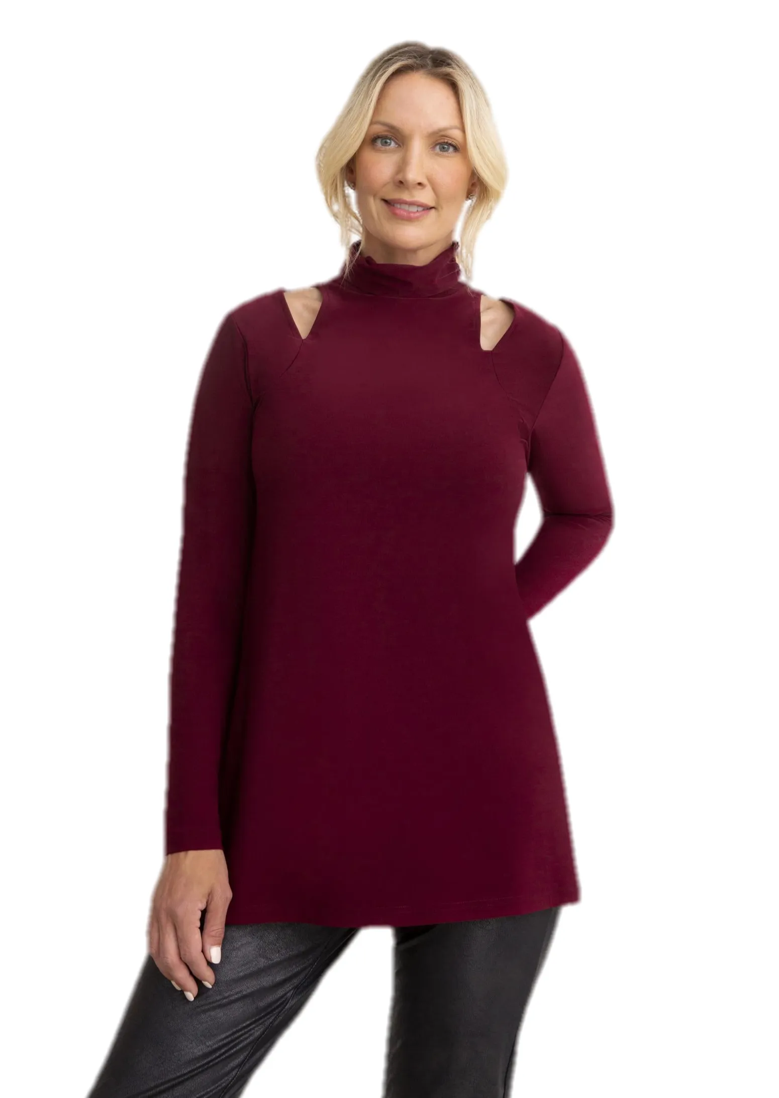 Slice it Tunic Long Sleeves