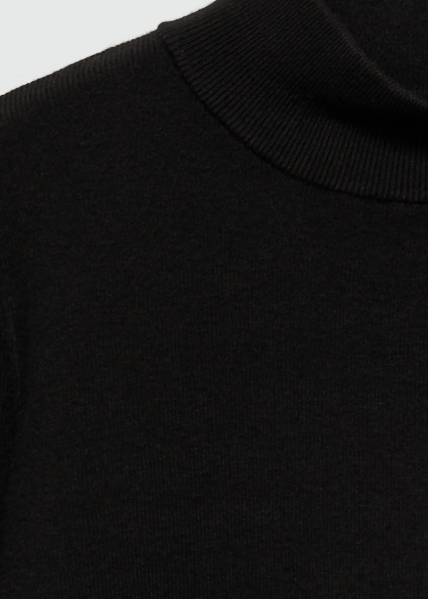 Sweater with shoulder buttons - Black