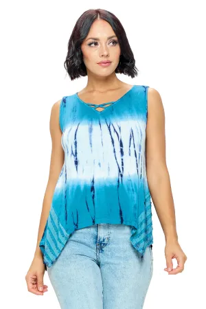 Tank Top Tie Dye Tiered