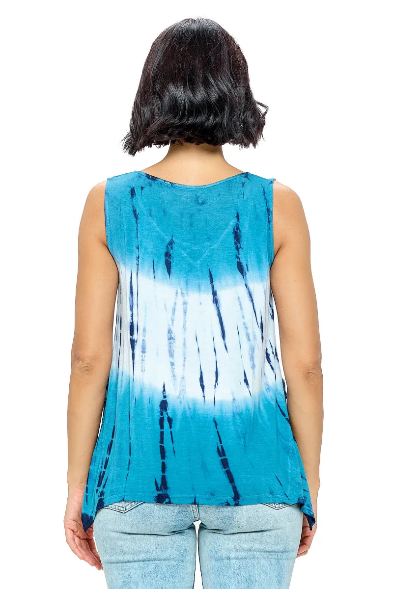 Tank Top Tie Dye Tiered