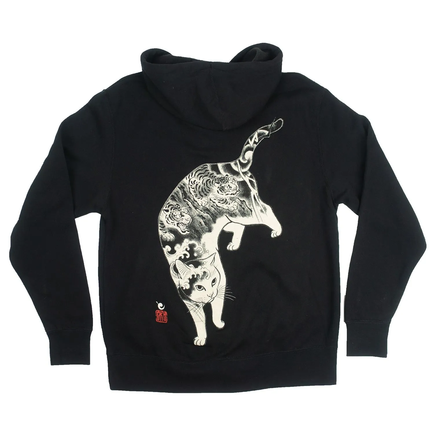 Tiger Cat Zip Up