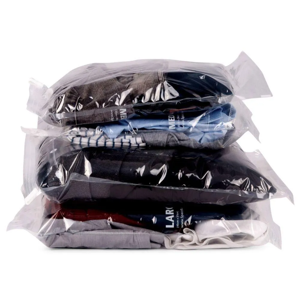 Travel to Go Vacuum Seal Storage Bags 4 Pack