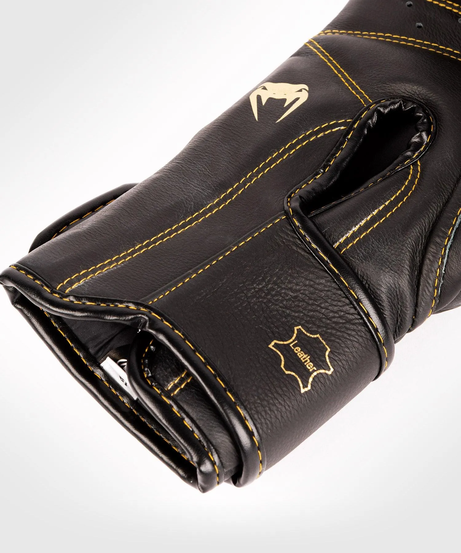 Venum Giant 2.0 Pro Boxing Gloves Velcro - Black/Black-Gold