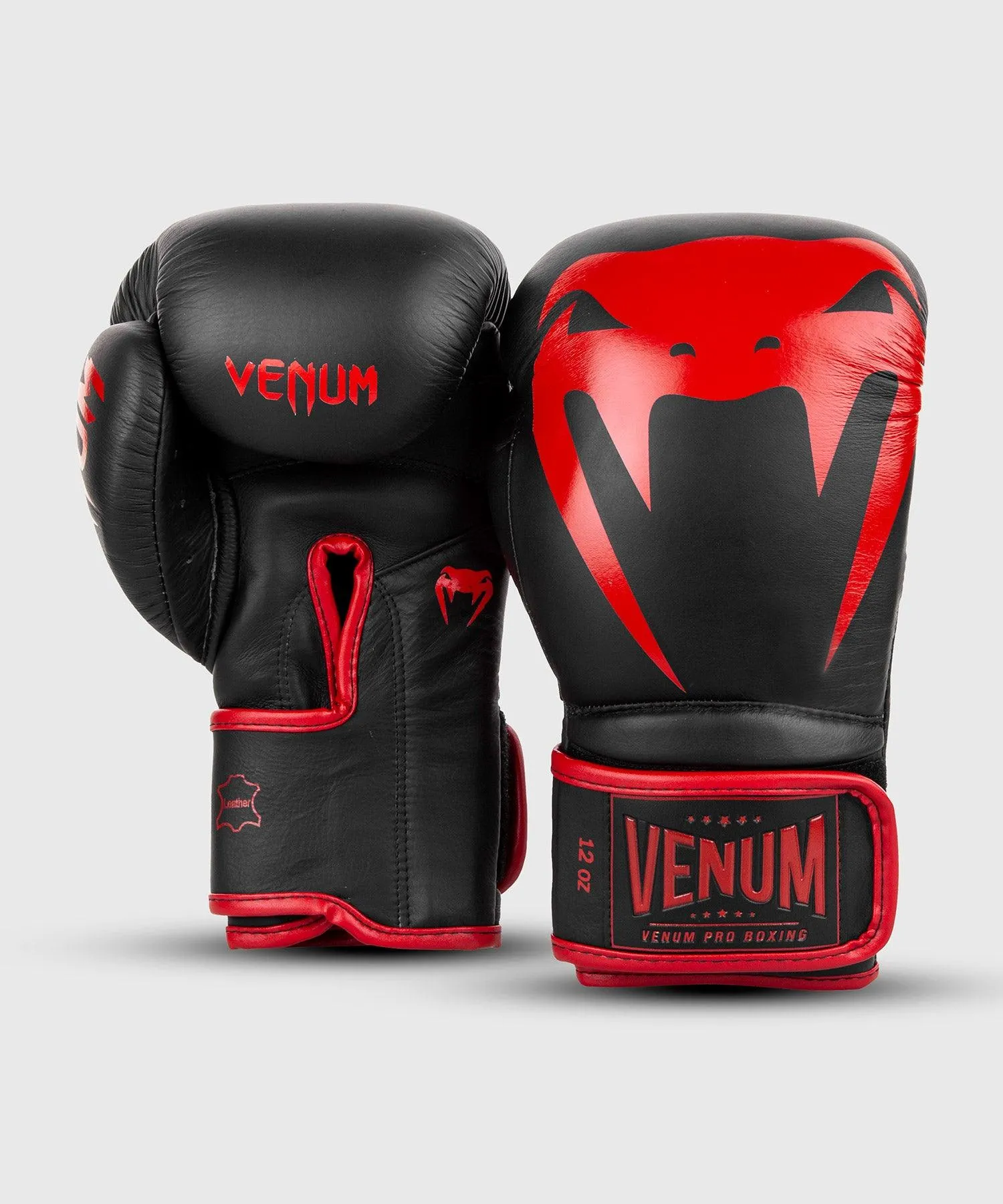 Venum Giant 2.0 Pro Boxing Gloves Velcro - Black/Red