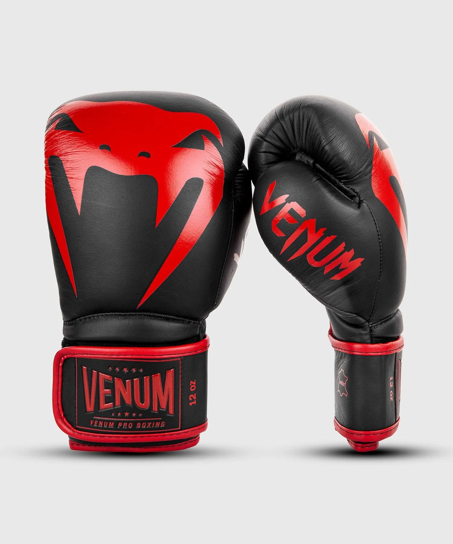 Venum Giant 2.0 Pro Boxing Gloves Velcro - Black/Red