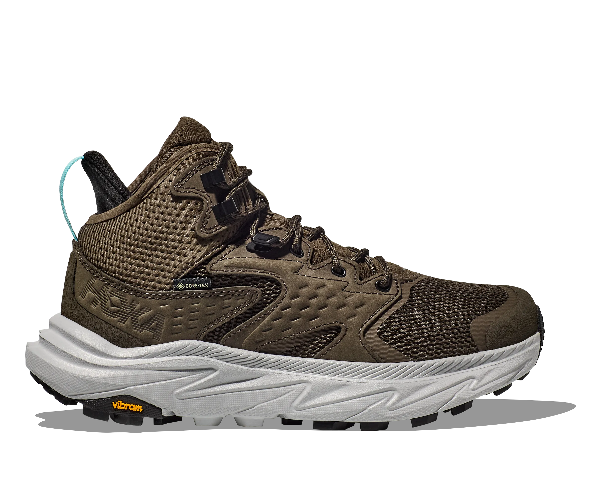 Women's Hoka Anacapa 2 Mid GTX Color: Deep Umber / Stardust